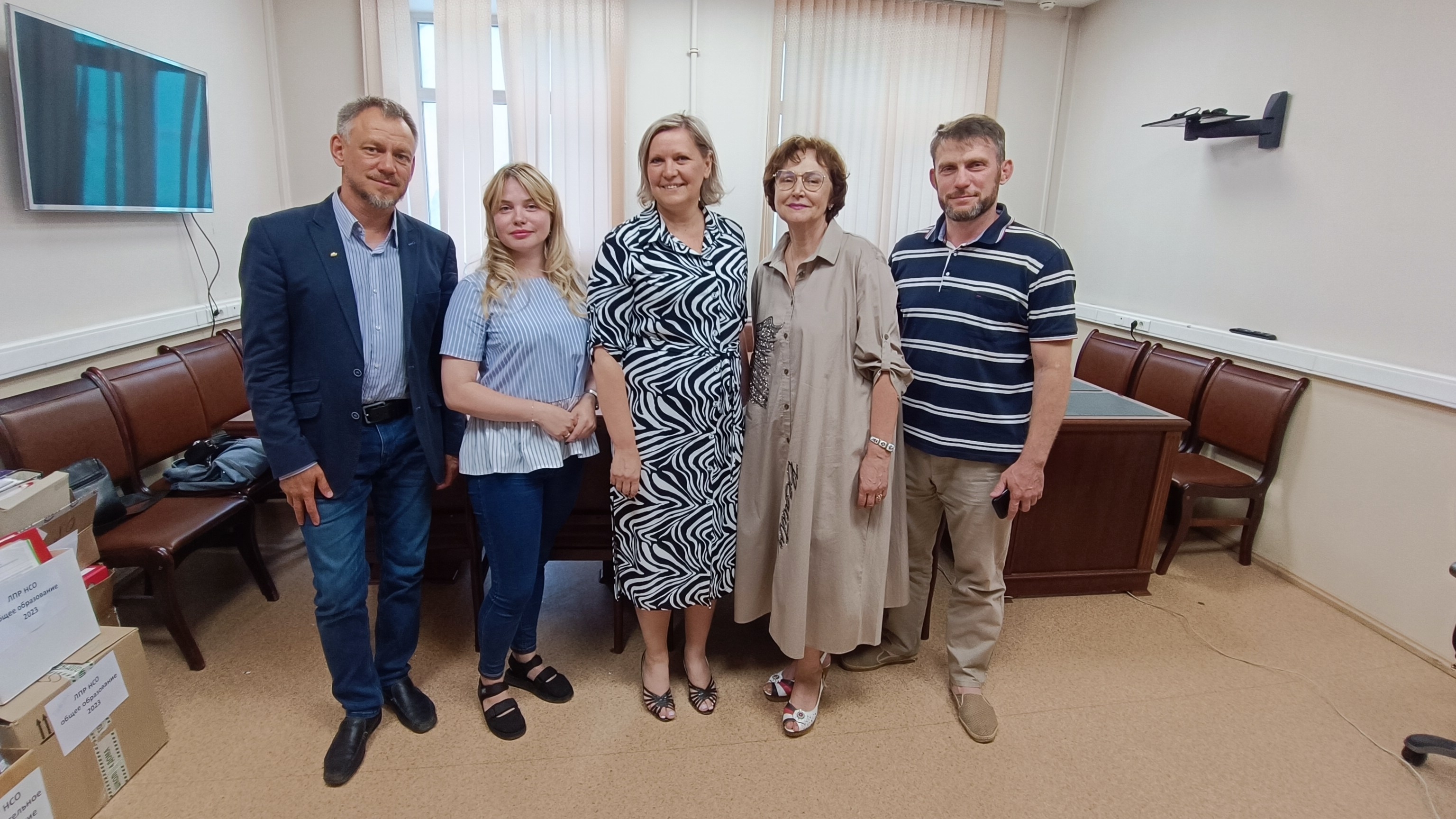 Члены ОС встретились с заместителем министра Корольковой Светланой Викторовной 